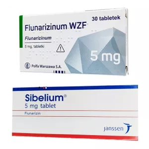 Сибелиум Флунаризин таб. 5мг №30