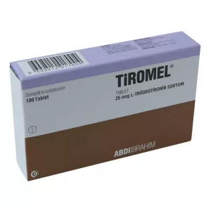 Тиромель (Цитомель, Лиотиронин) 25мкг №100