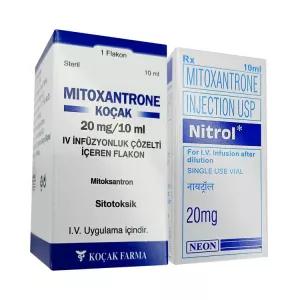 Митоксантрон Коцак :: Нитрол Nitrol (аналог Онкотрон) 20мг/10мл №1