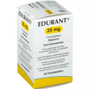 Эдюрант (Рилпивирин) таб. 25мг №30
