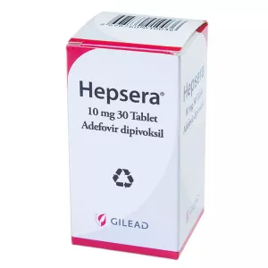 Гепсера (Адефовир) таб. 10мг №30