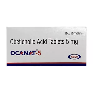 Окалива генерик (Ocanat / Ocabest - 5) :: Обетихолевая кислота таб. 5мг №100