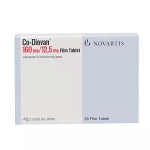 Ко-Диован табл. 160мг+12,5мг №28