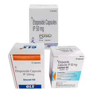 Этопозид (генерик Ластет) (Posid, Lastet, Etovel) 50мг капс. №8