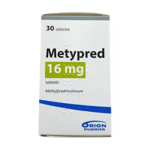 Метипред 16мг таблетки N30