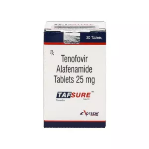 Вемлиди  полный аналог (Tafsure, Тенофовира Алафенамид) табл. 25мг №30