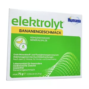 Хумана электролит 6.25г банан №12