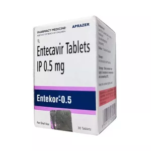 Энтекавир :: Энтекор (Entekor) :: аналог Бараклюд 0,5мг табл. №30