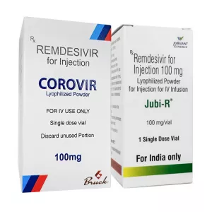 Ремдесивир (Jubi R / Corovir) :: аналог Ремдеформ :: лиофилизат для инъекций 100мг №1