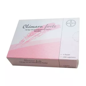 Климара форте пластырь 7,8мг 25см2 №4
