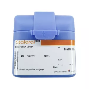 Сталораль Аллерген пыльцы 5-ти трав ЕВРОПА! (стартовый набор) 3*10мл (10 ИР/мл 1 фл + 300 ИР/мл 2 фл)