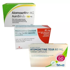 Атомоксетин 60 мг Европа :: Аналог Когниттера :: Aurobindo/ Amarox / Glenmark / Teva капс. №28