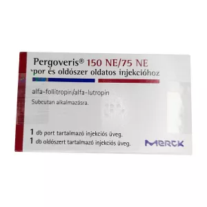 Перговерис 150 МЕ+75 МЕ лиоф. для приготовл. р-ра для подкожного введ. 3 мл 1 шт