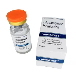 Аспарагиназа (L аспарагиназа) L-Aprakast 10000 МЕ лиоф. для приг. р-ра для инъек. №1