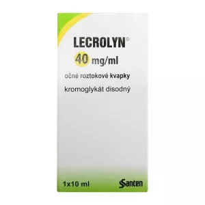 Лекролин капли глазные Европа 40!! мг/мл 10 мл
