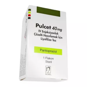 Пантопразол ампулы (уколы) Pulcet 40мг №1