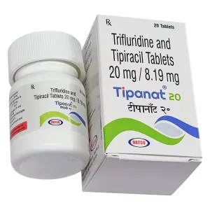 Трифлуридин типирацил 20мг/8.19мг:: Лонсурф полный аналог :: Tipanat таблетки №20