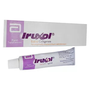 Ируксол Iruxol ЕГИПЕТ (состав: коллагеназа) мазь 15г