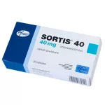 Сортис таблетки 40мг №30
