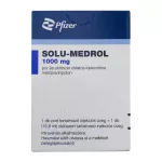 Фото Солу медрол 1000мг порошок лиоф. для инъекц. №1